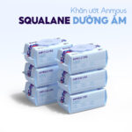 Khăn ướt Anmous Squalane Dưỡng Ẩm