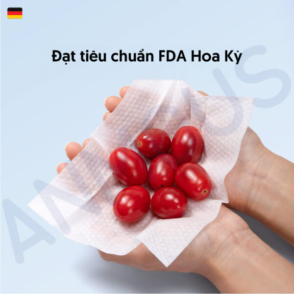 Khăn ướt Anmous thảo dược chống hăm, giảm viêm, dịu da - Vệ sinh hàng ngày, da nhạy cảm (80 tờ)