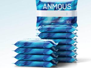 Giấy ướt vệ sinh Anmous dành cho áo khoác lông vũ