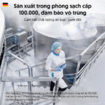 Khăn ướt Anmous nước biển Châu Âu tươi mát, khử mùi nhẹ - Vệ sinh tay, miệng, mông cho bé (8 tờ)