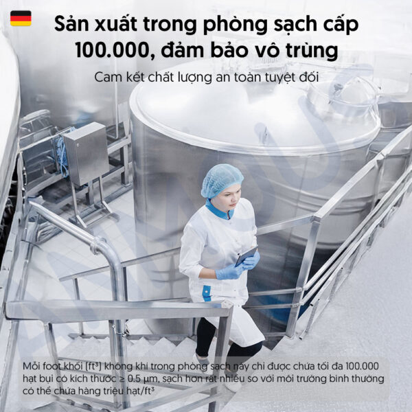 Khăn ướt Anmous nước biển Châu Âu tươi mát, khử mùi nhẹ - Vệ sinh tay, miệng, mông cho bé (8 tờ)