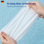 Khăn khô cao cấp Anmous Pro dạng rút treo tường, vân ngọc trai, dày mềm mịn, cho da nhạy cảm và trẻ nhỏ (120 tờ)