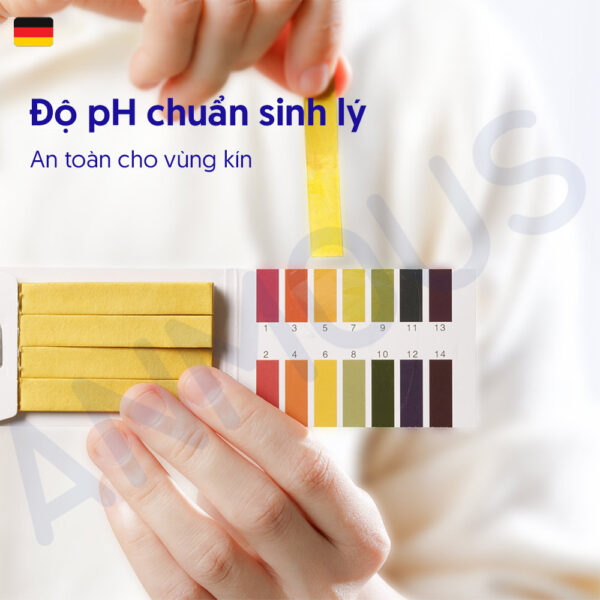 Nước giặt đồ lót Anmous 800ml - Enzyme kháng khuẩn, dịu nhẹ, tẩy vết ố, bảo vệ da tay