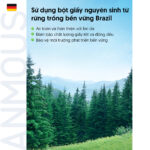 Giấy vệ sinh ướt Anmous tự tan dạng rút treo tường - Bổ sung lợi khuẩn, kháng khuẩn an toàn cho vùng kín và da nhạy cảm (80 tờ)