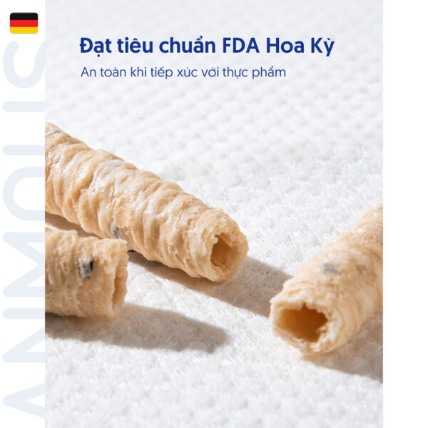 Khăn khô cao cấp Anmous Pro vân ngọc trai, dày mềm mịn, cho da nhạy cảm và trẻ nhỏ (20 tờ)