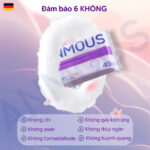 Khăn giấy Anmous tinh chất HA giữ ẩm bảo vệ da - An toàn cho trẻ nhỏ, người viêm mũi dị ứng (40 tờ)