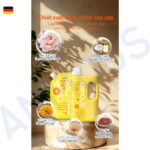 Nước giặt Anmous trẻ em Enzyme hoạt tính, khử mùi hôi sữa, sạch sâu, ít bọt - Làm sạch an toàn (1,2kg + 1,3kg)