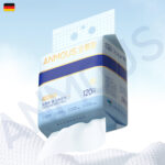 Khăn khô cao cấp Anmous Pro dạng rút treo tường, vân ngọc trai, dày mềm mịn, cho da nhạy cảm và trẻ nhỏ (120 tờ)