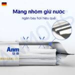 Khăn ướt khử trùng Anmous cồn 75% vệ sinh, diệt khuẩn, mềm mại thân thiện với da (50 tờ)