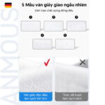Giấy vệ sinh ướt Anmous tự tan, kháng khuẩn vượt trội - An toàn cho vùng kín, da nhạy cảm (80 tờ)