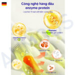 Nước giặt đồ lót Anmous 800ml - Enzyme kháng khuẩn, dịu nhẹ, tẩy vết ố, bảo vệ da tay