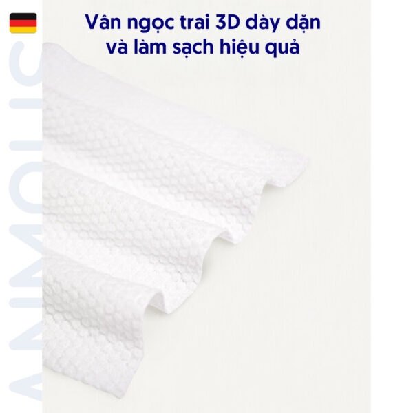 Khăn ướt khử trùng Anmous cồn 75% vệ sinh, diệt khuẩn, mềm mại thân thiện với da (50 tờ)