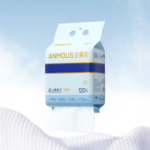 Khăn khô cao cấp Anmous Pro dạng rút treo tường, vân ngọc trai, dày mềm mịn, cho da nhạy cảm và trẻ nhỏ (120 tờ)
