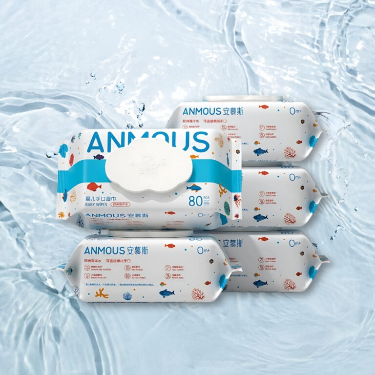 Khăn ướt nước biển Châu Âu (80 tờ)