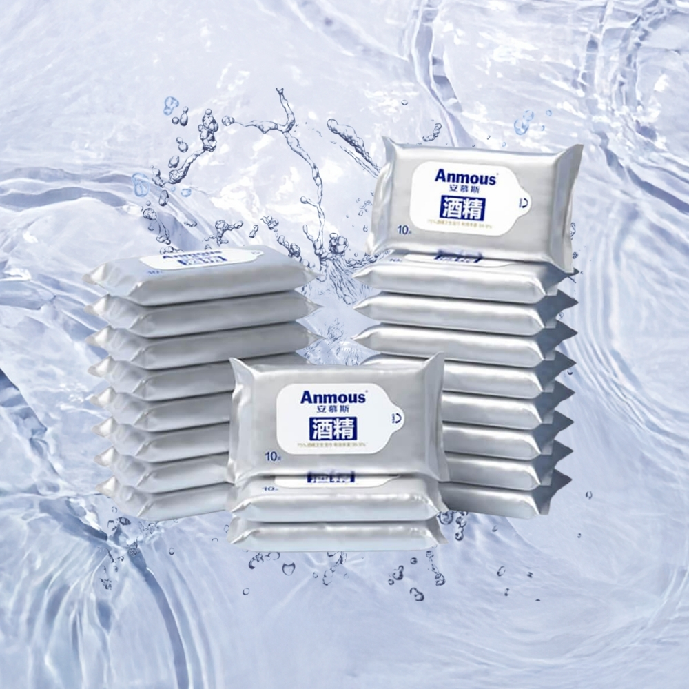 Khăn ướt khử trùng cồn 75% (10 tờ)