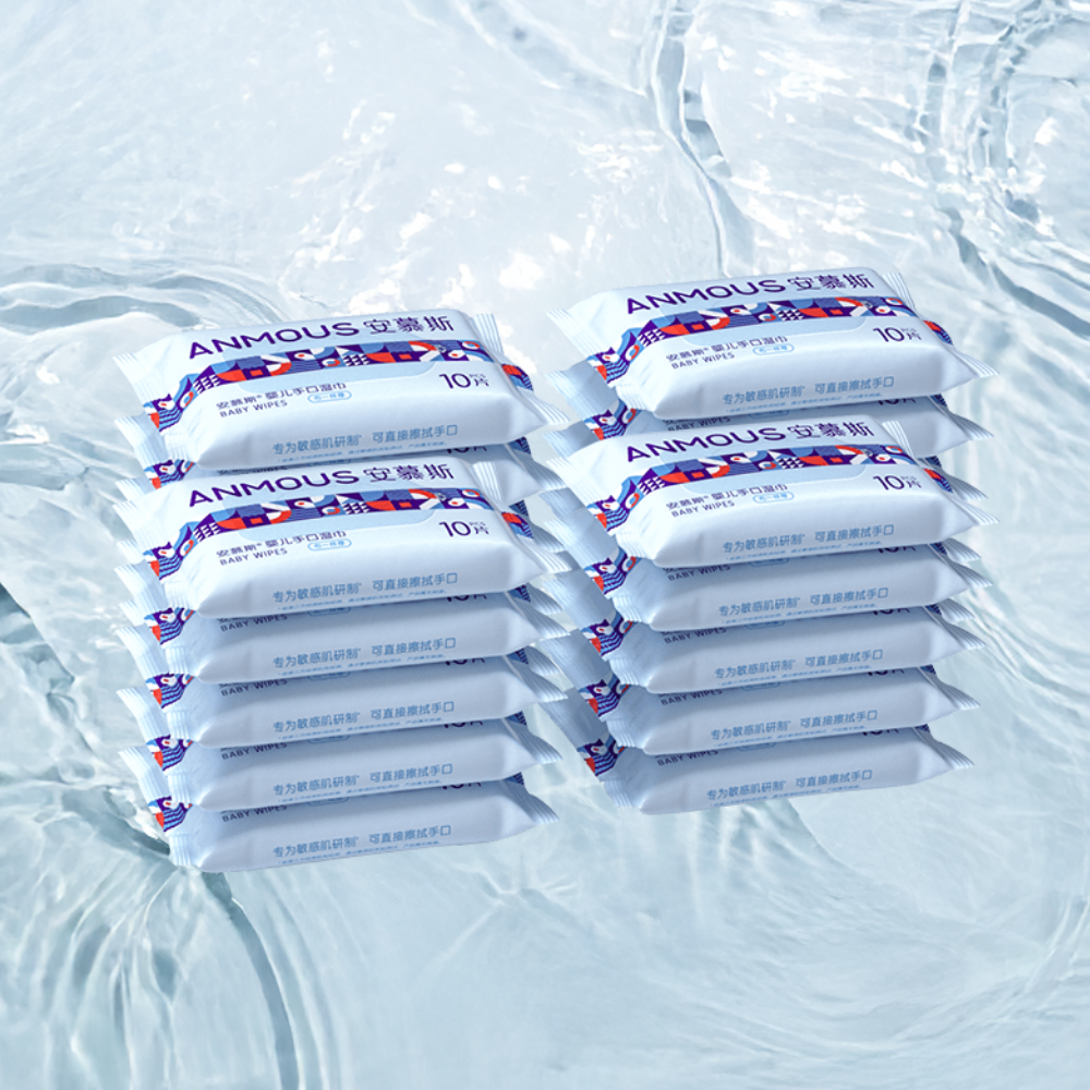 Khăn ướt dưỡng ẩm Squalane (10 tờ)