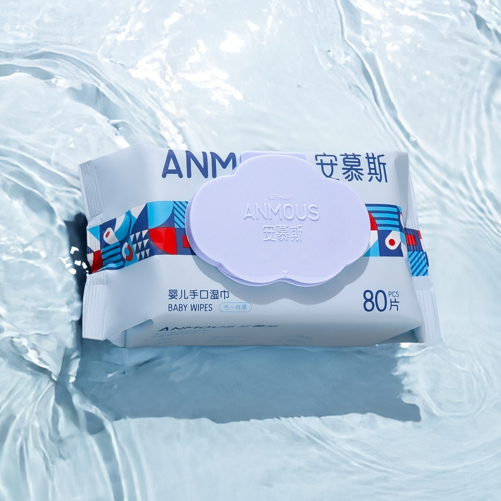 Khăn ướt dưỡng ẩm Squalane (80 tờ)