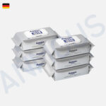 Khăn ướt khử trùng Anmous cồn 75% vệ sinh, diệt khuẩn, mềm mại thân thiện với da (50 tờ)