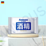 Khăn ướt khử trùng Anmous cồn 75% vệ sinh, diệt khuẩn, mềm mại thân thiện với da (50 tờ)