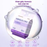 Khăn giấy Anmous tinh chất HA giữ ẩm bảo vệ da - An toàn cho trẻ nhỏ, người viêm mũi dị ứng (360 tờ)