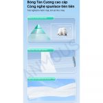 Khăn khô Anmous 100% cotton Tân Cương - Dịu nhẹ, tinh khiết cho làn da nhạy cảm và trẻ nhỏ (80 tờ)
