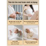 Tấm lót chống thấm dùng 1 lần Anmous - Siêu thấm hút, mềm mại, an toàn cho trẻ nhỏ, tiện lợi cho người lớn, mẹ sau sinh (10 miếng)