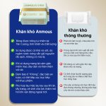 Khăn khô Anmous 100% cotton Tân Cương - Dịu nhẹ, tinh khiết cho làn da nhạy cảm và trẻ nhỏ (80 tờ)