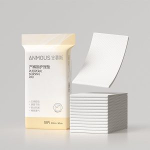 Tấm lót chống thấm dùng 1 lần Anmous - Siêu thấm hút, mềm mại, an toàn cho trẻ nhỏ, tiện lợi cho người lớn, mẹ sau sinh (10 miếng)