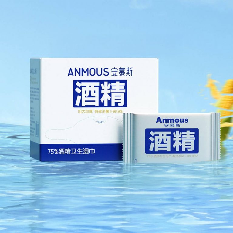 Khăn ướt khử trùng cồn 75% (Hộp 36 tờ lẻ)