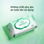 Giấy vệ sinh ướt Anmous tự tan - Bổ sung lợi khuẩn, kháng khuẩn an toàn cho vùng kín và da nhạy cảm (Mẫu mới 80 tờ)